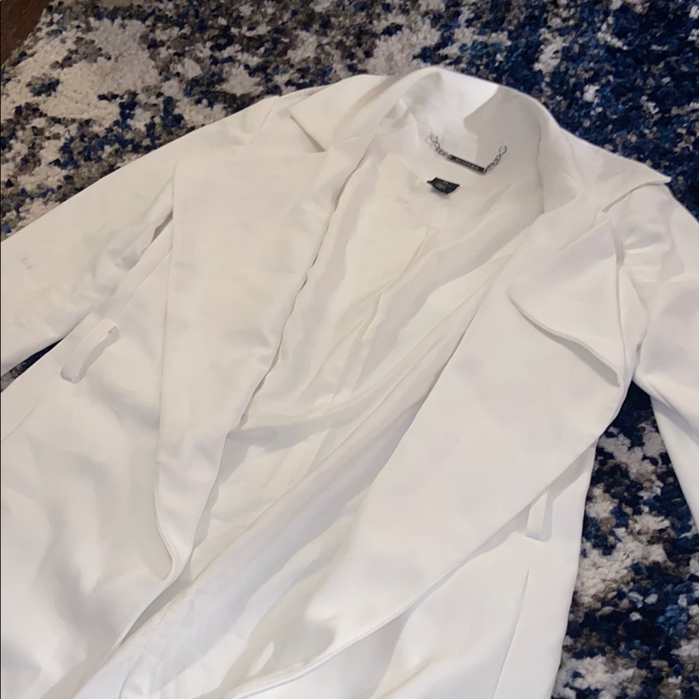 White House Black Market Elegant White Blazer